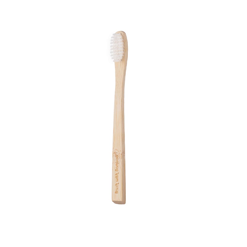 Brosse à dents pour enfants en bambou de la marque Brush with Bamboo